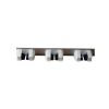 accroche balai 3 supports rail inox 50 cm