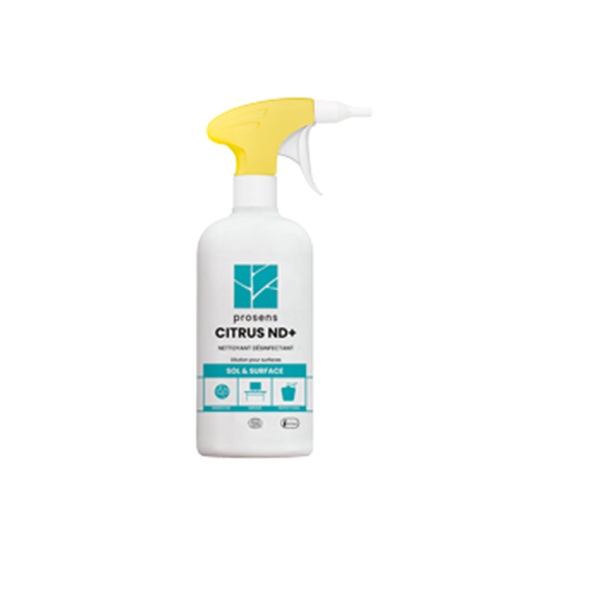 flacon spray citrus nd desinfectant sols et surfaces