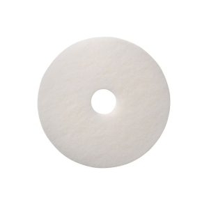 disque autolaveuse ou monobrosse blanc diametre 406 cm
