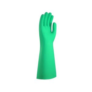 gant plonge nutrile vert long