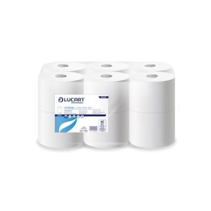 lucart l one mini papier toilette devidage central anti gaspillage