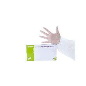 mediprotec gants vinyle micro poudres taille m alimentaire et medicale