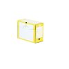 boite archivage jaune dos 15 cm
