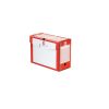 boite archivage rouge dos 15 cm