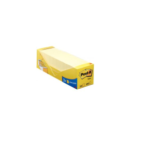 Boîte de 24 blocs 100 post-it jaune format 76 x 76 mm
