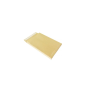 50 pochettes kraft armé brun 3 soufflets C4 avec bande de protection