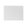 nappe ronde en papier blanc bords festonnés 118 cm