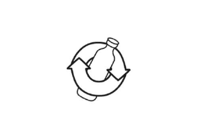 Logo verre recyclable 