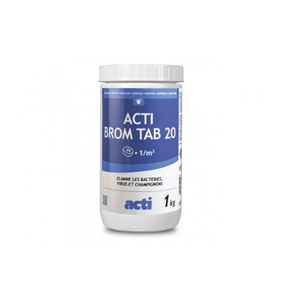 Brome spa ACTI BROM TAB pastilles boîte de 1 kg