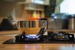 casserole sur le feu