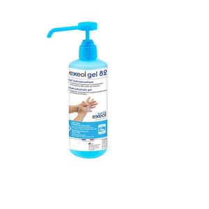 gel hydroalcoolique exeol 82 en 500 ml