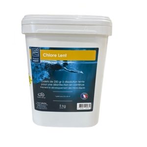 chlore lent en pastilles de 250 gr Esprit Piscine