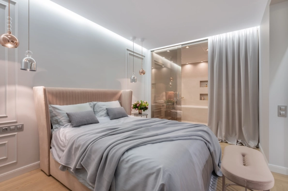 lit dans une chambre