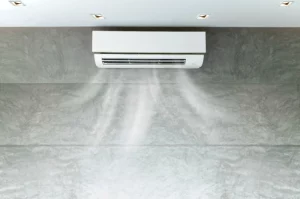 air conditionner dans une pièce de maison