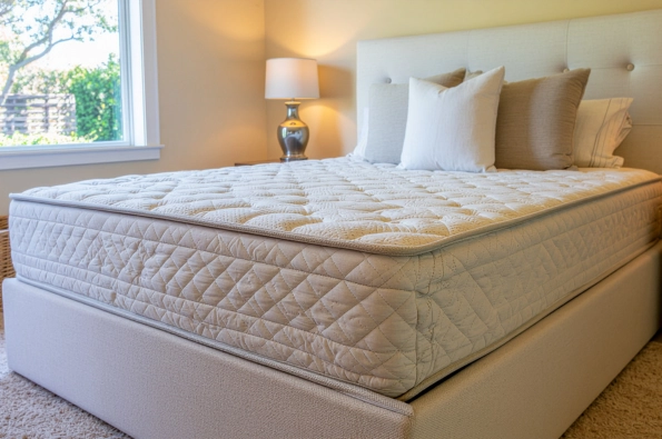 matelas dans une chambre