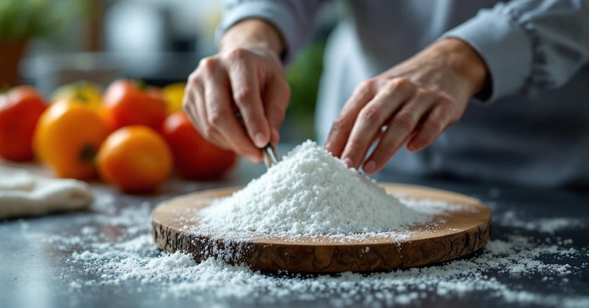 Désinfection de surfaces en contact alimentaire dans une cuisine professionnelle