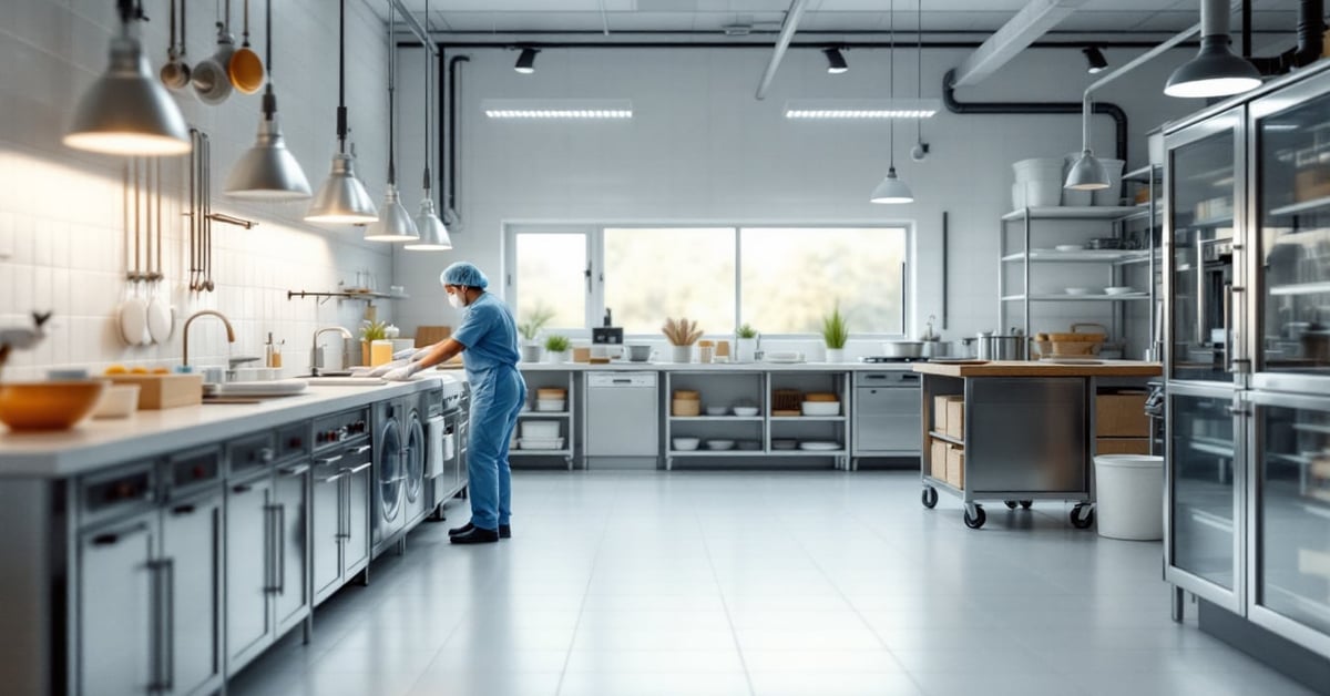 Professionnel choisissant des lingettes désinfectantes adaptées selon le type de surface à traiter
