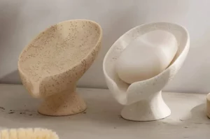 porte savon avec un savon dedans