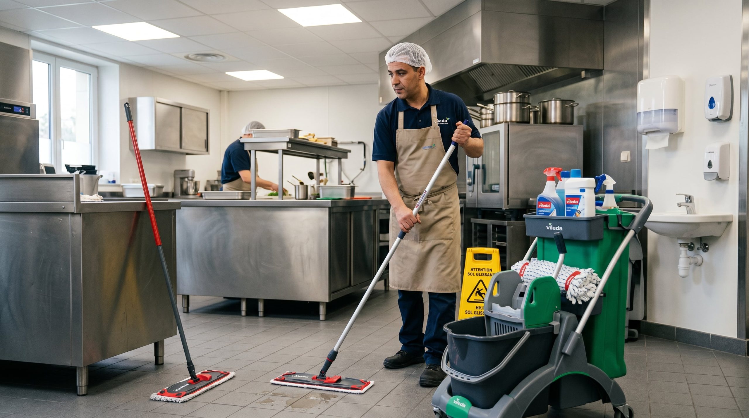 Choix du bon modèle de balai frange Vileda selon le contexte d'utilisation professionnelle