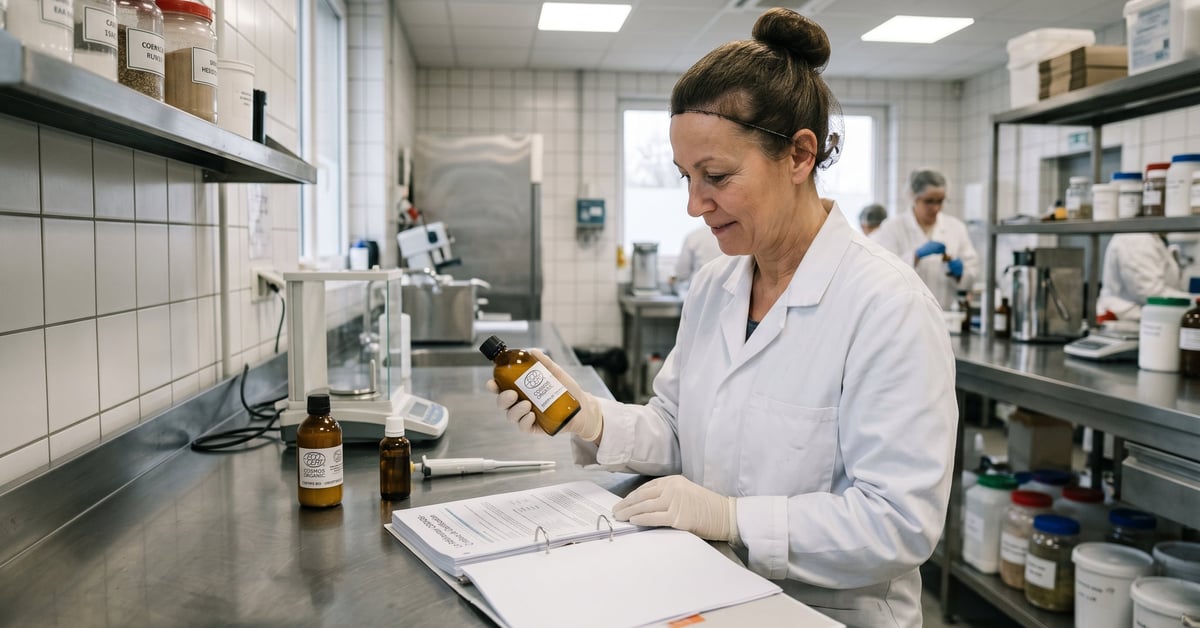 Laboratoire cosmétique ecocert cosmos organic avec produits certifiés bio en établissement professionnel