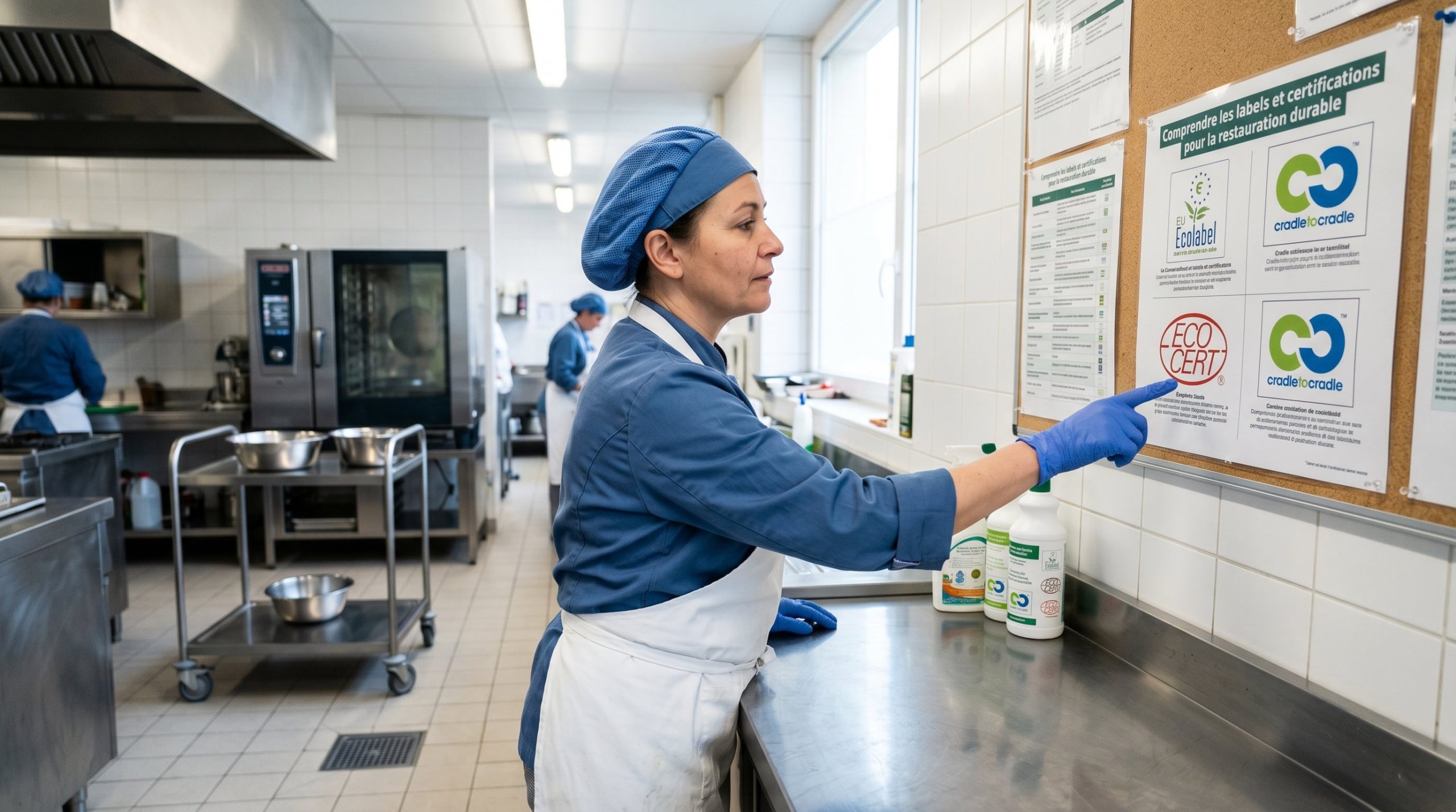 Labels et certifications hygiène verte en restauration professionnelle, produits écologiques certifiés