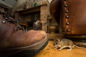 souris dans une maison